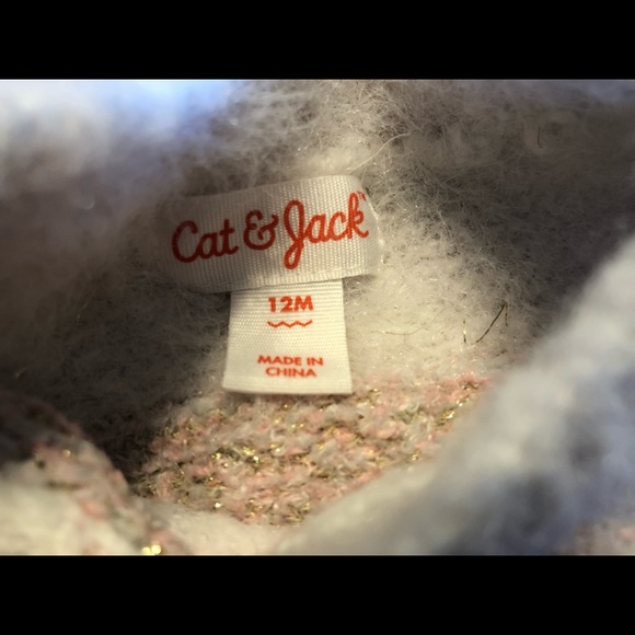 Set- Cat & Jack Sweater 12mnths. Crazy8 pants 12-18 months - Picture 5 of 9